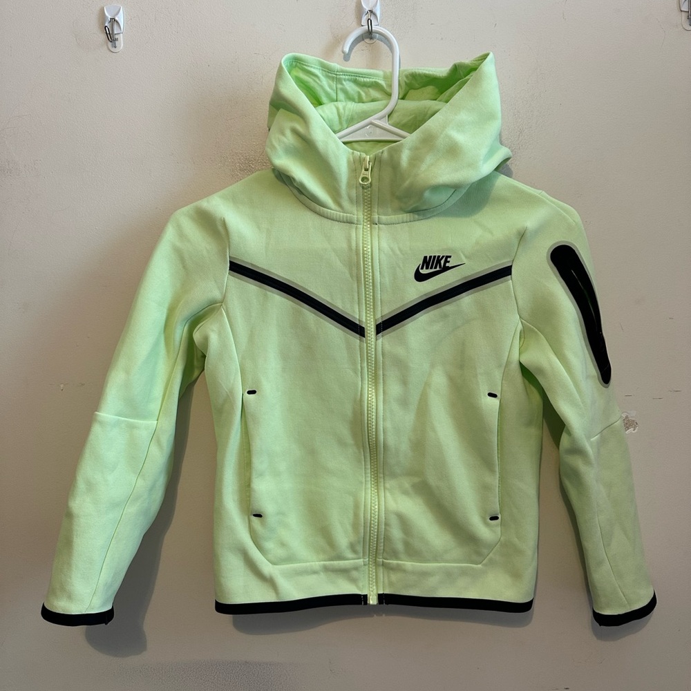 Nike TECH Fleece Hooded sweatshirt Full ZIP Kid’s Size X-Small
